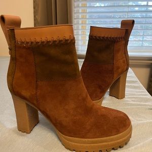 See by Chloe suede boots size 38